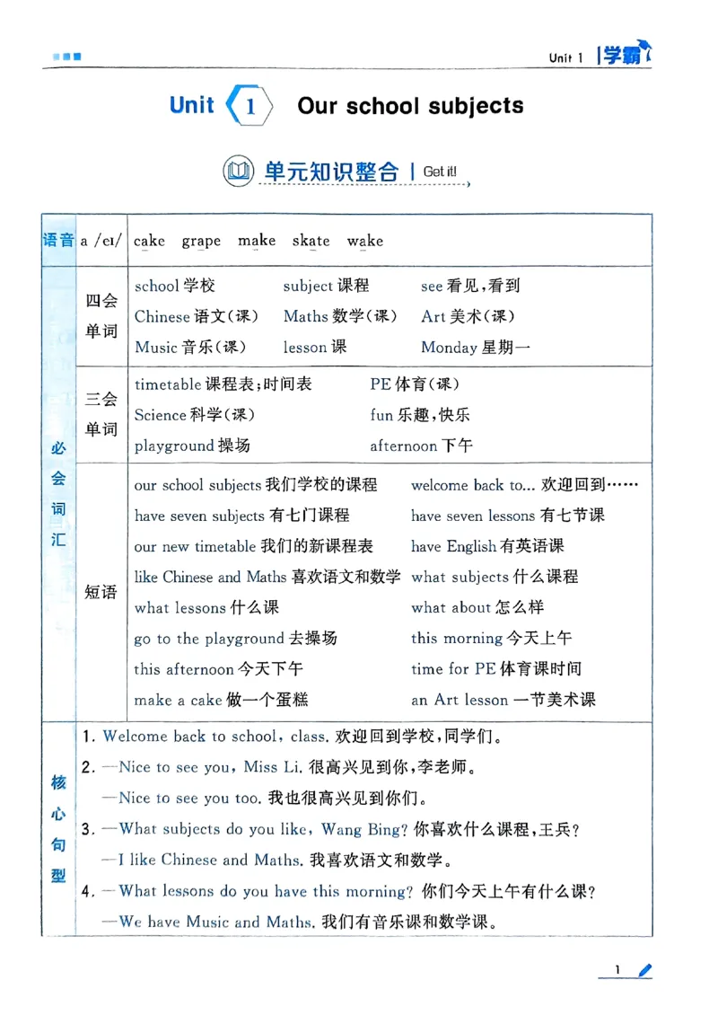 《2024春5星学霸4下英语（译林）_小学学霸专题系列资料包：包括五星学霸、学霸默写、学霸作业本等资料_2024春五星学霸_英语_译林》第4页预览