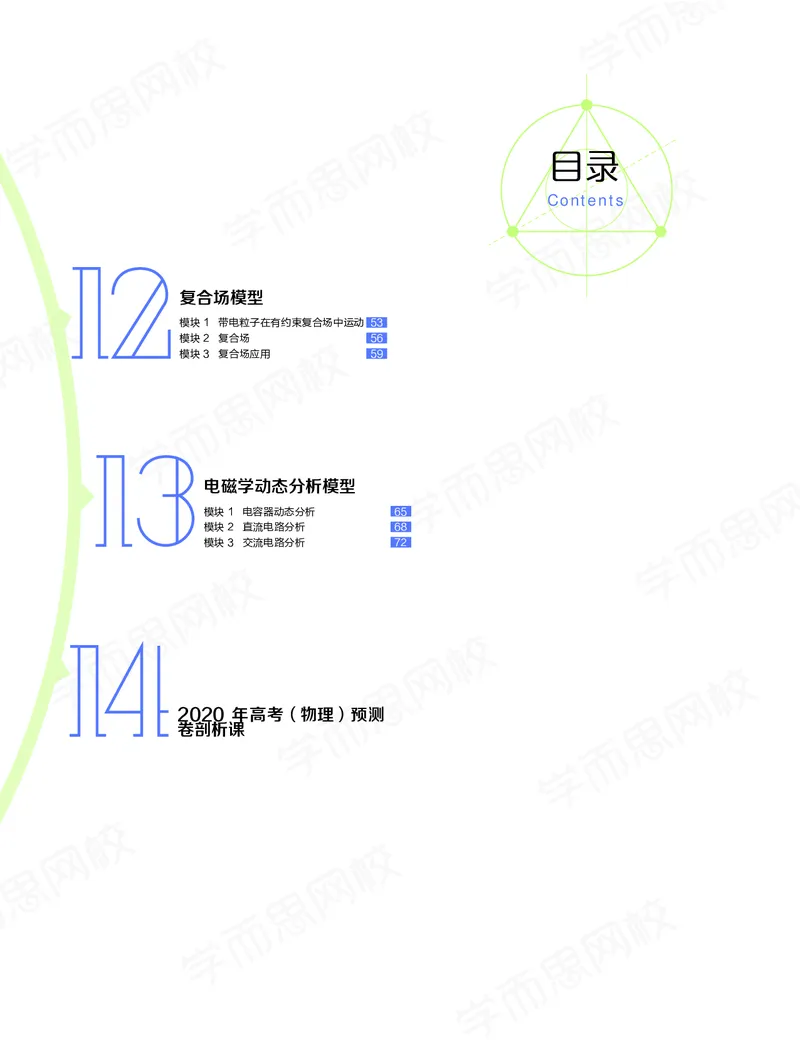 《讲义春下春季目标985班高三物理2轮复习（下）直播班（全国）-a012adba7ce1_学而思高三全套_2020春季高三_春季目标985班高三物理2轮复习直播班（全国）章进》第2页预览