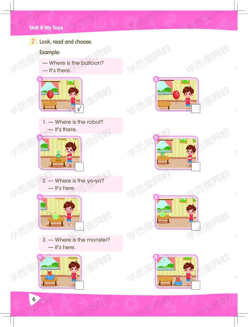 《练习册春下-5611384ddacb_小学学而思全套_一年级全套_2020年春季一年级_2020年春季一年级双优英语直播目标S班吕平》第6页预览