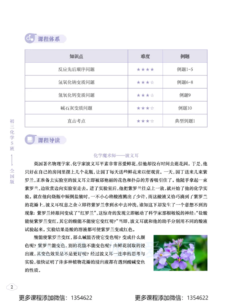 《初三化学学习用书-春下-全国版S-讲义1_Password_Removed-d8de0d5ef00a_学而思初中3年级_2024春下初三_08.2024春下初三化学S班陈潭飞》第10页预览