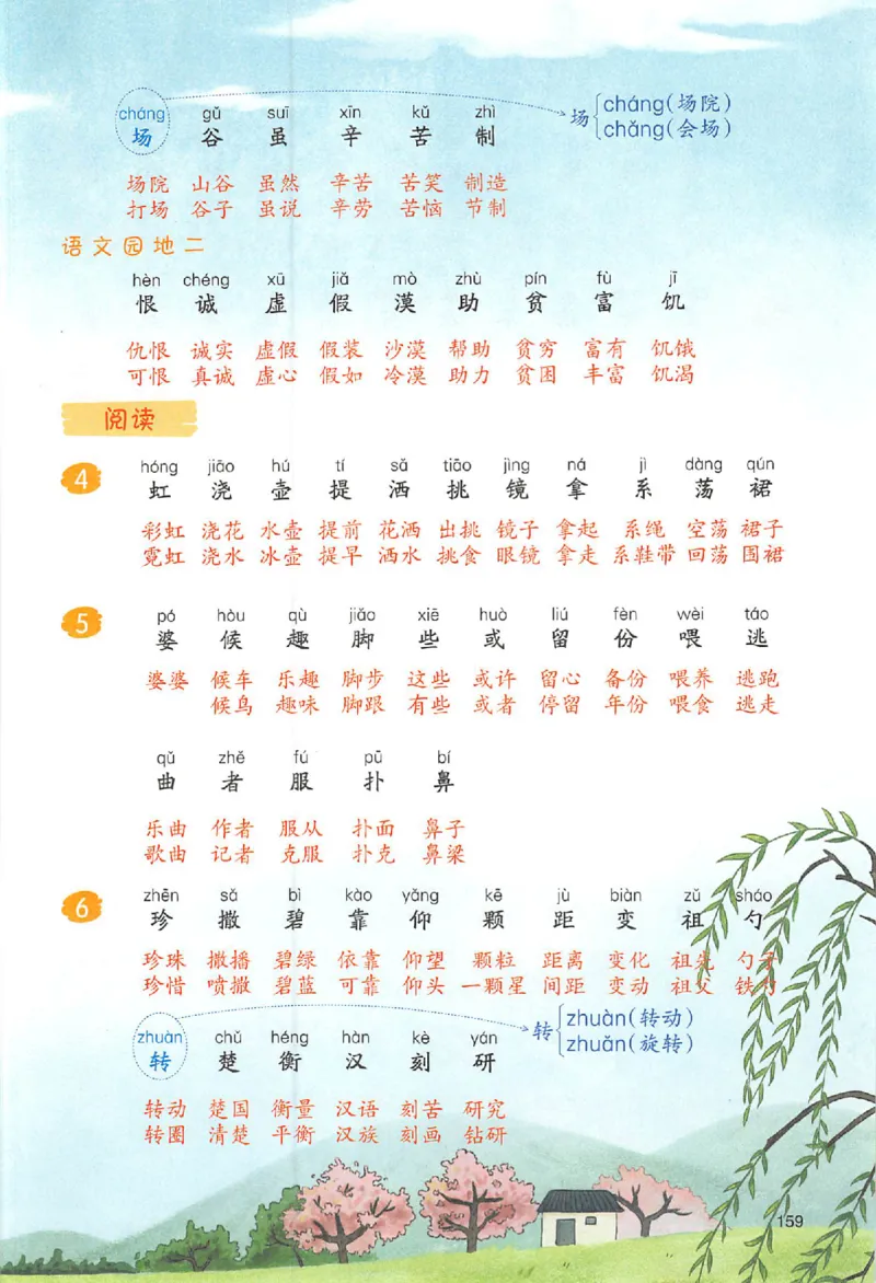 《2年级上册语文课后生字组词25秋_2025秋小学语数英热门学习资料合集》第3页预览