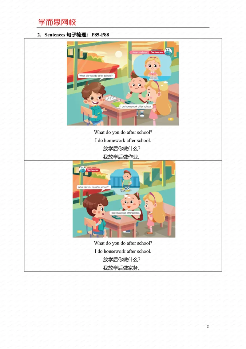 《四年级目标S班U8-L1-e43bb39af920_小学学而思全套_四年级全套_四年级2020年暑-2021年的直播课_2020年暑假课程四年级_2020年暑假课程四年级英语_四年级目标S班-重点知识总结》第2页预览