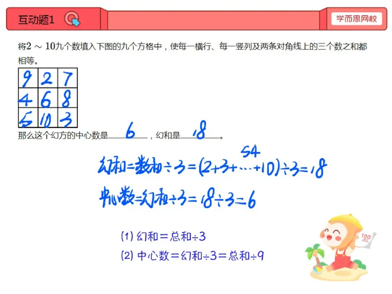 《第五讲笔记-566fd5be4962_小学学而思全套_四年级全套_四年级2020年暑-2021年的直播课_2020年秋季课程四年级_2020年秋季课程四年级数学_05.河图与洛书》第3页预览