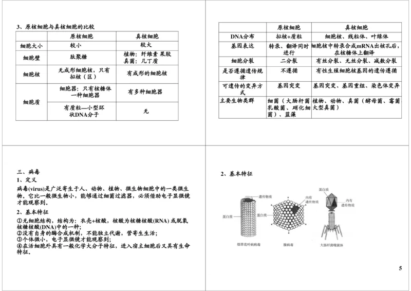 《细胞的结构与功能-细胞核的结构与功能及生物分类（一）-6490a530d99d_学而思高三全套_高三录播课程各种版本_高三一轮二轮_29709-56高考生物一轮总复习（必修+选修1、3）》第5页预览