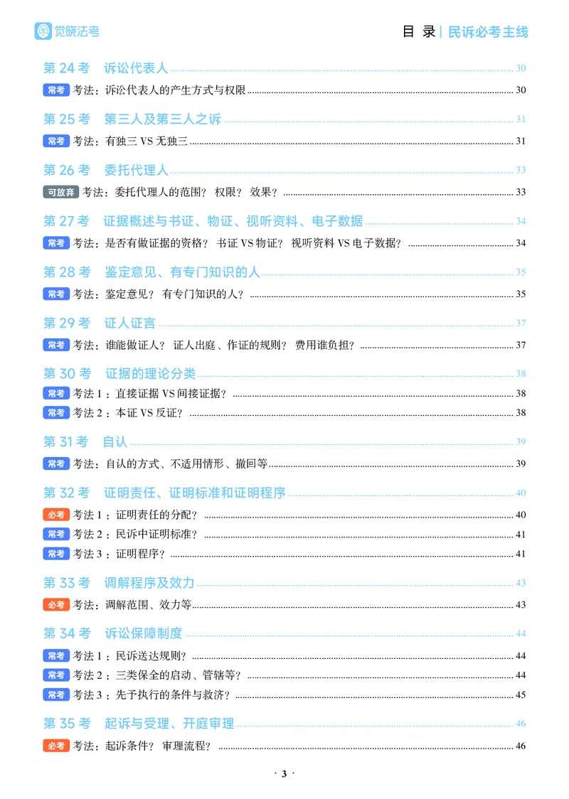 《彩色26年民诉必考主线_2026法考客观_觉-X_0926JX客观考前冲刺-必考主线课程_01.2026民诉必考主线(韩心怡)》第7页预览