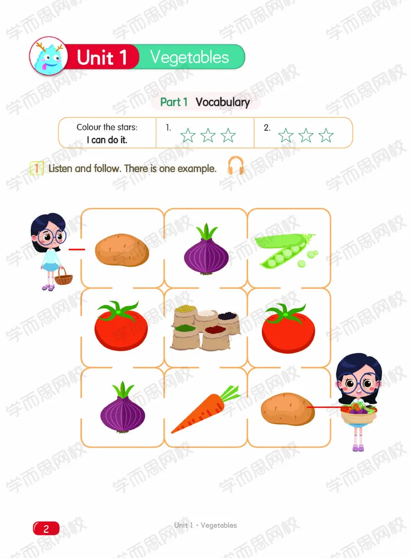 《春上剑桥英语系统课（剑一下）练习册-fc8816e81954_小学学而思全套_二年级全套_二年级直播课程_2021年春季课程二年级》第2页预览