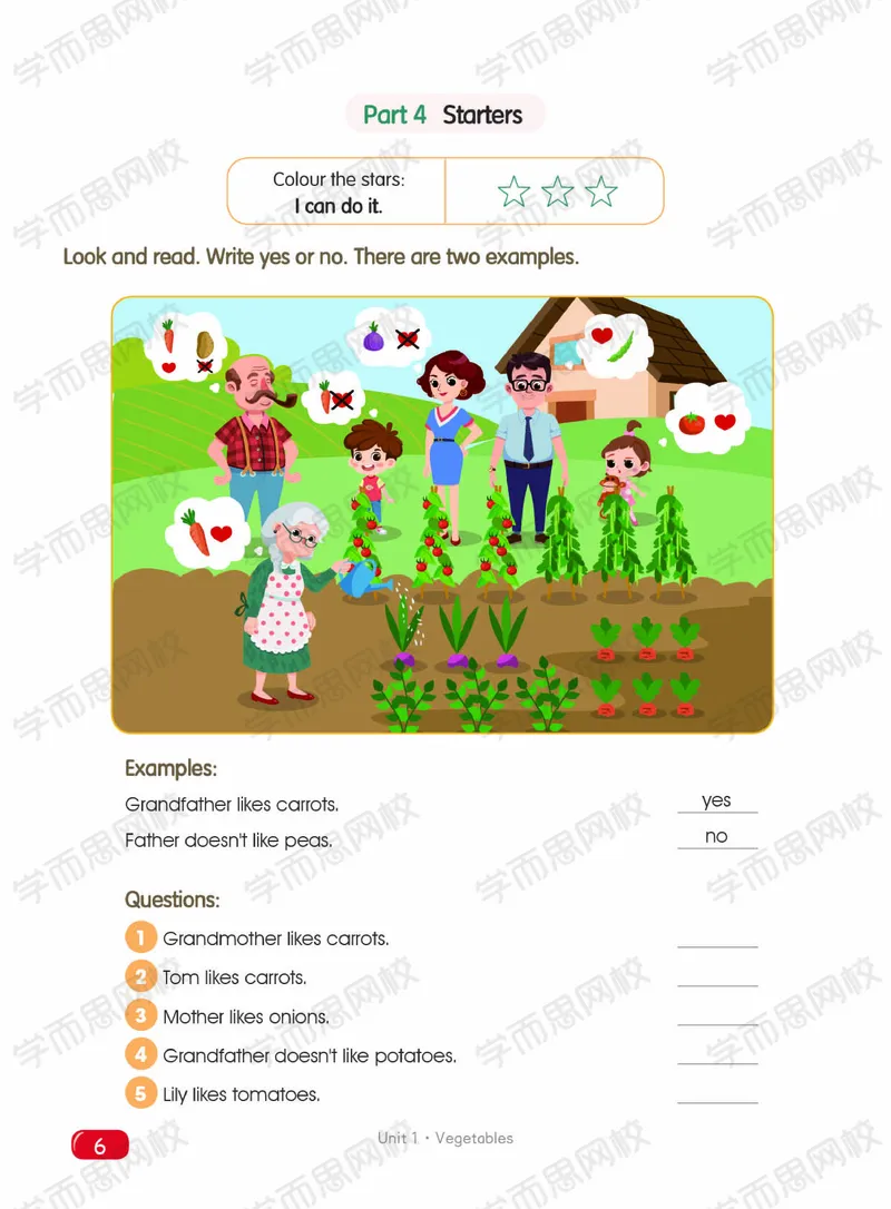 《春上剑桥英语系统课（剑一下）练习册-fc8816e81954_小学学而思全套_二年级全套_二年级直播课程_2021年春季课程二年级》第6页预览
