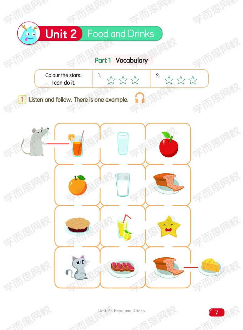 《春上剑桥英语系统课（剑一下）练习册-fc8816e81954_小学学而思全套_二年级全套_二年级直播课程_2021年春季课程二年级》第7页预览