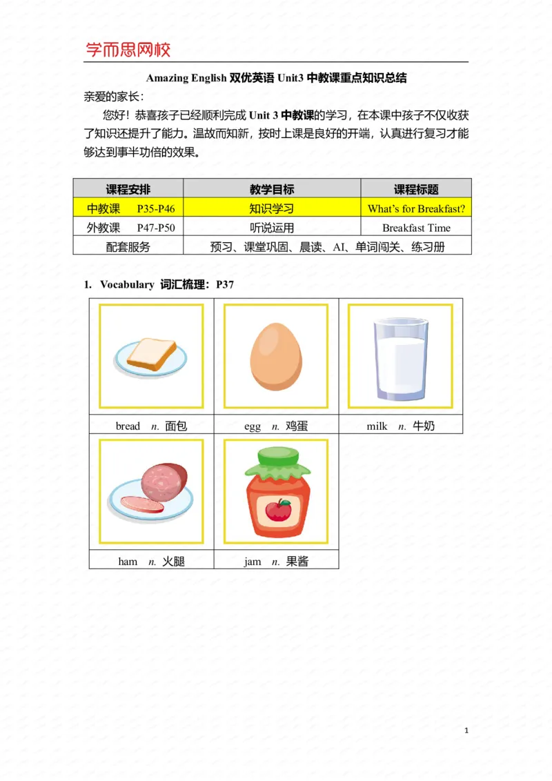 《U3-Ls1重点知识总结_U3-Ls1重点知识总结-c0e2e80a4ae5_小学学而思全套_一年级全套_2020年春季一年级_2020年春季一年级双优英语直播目标S班吕平_新增资料》第1页预览