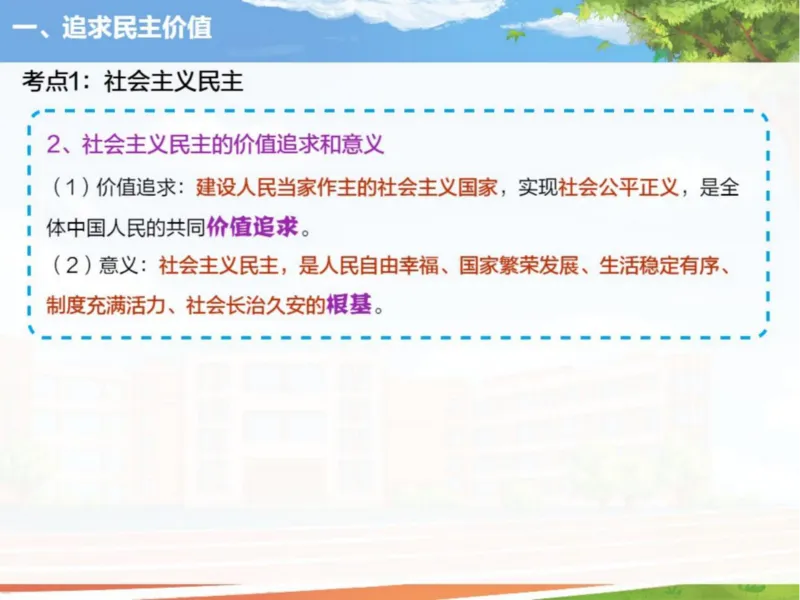 《24春下初三课件-第1讲一轮复习民主与法治-0a73994463ae_学而思初中3年级_2024春下初三_初三政治培训班（春下·全国版·A+）_讲义及拓展资料》第8页预览