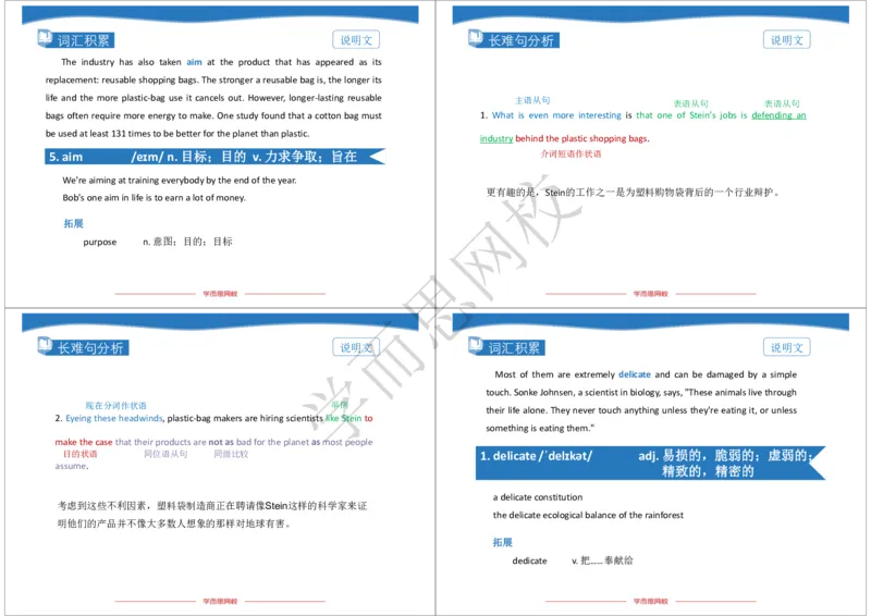 《2020年春高三目标985班Lecture7知识清单-f81c9666ef33_学而思高三全套_2020春季高三_春季目标985班高三英语2轮复习（下）直播班（全国）_资料》第3页预览