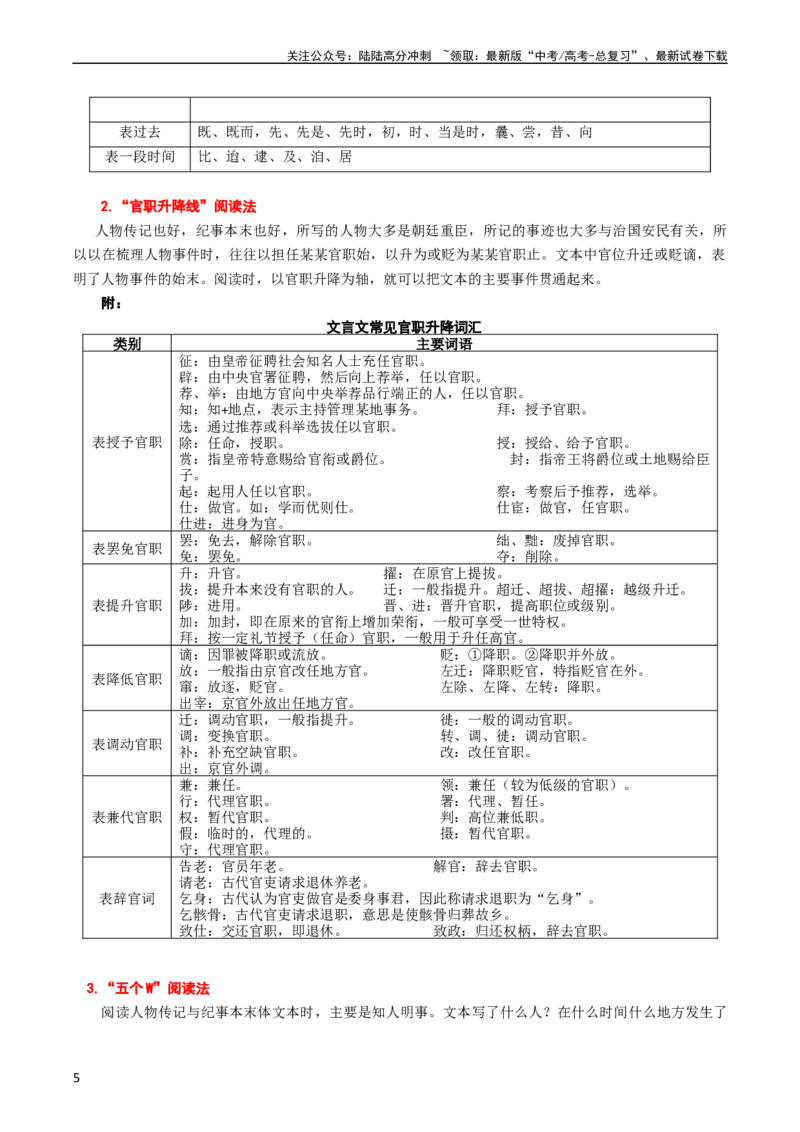 《大题06文言文阅读（人物传记、纪事本末体）（解析版）_专项复习_2024年_2024年新高考语文大题突破练习题大题预测试卷训练_资料》第5页预览