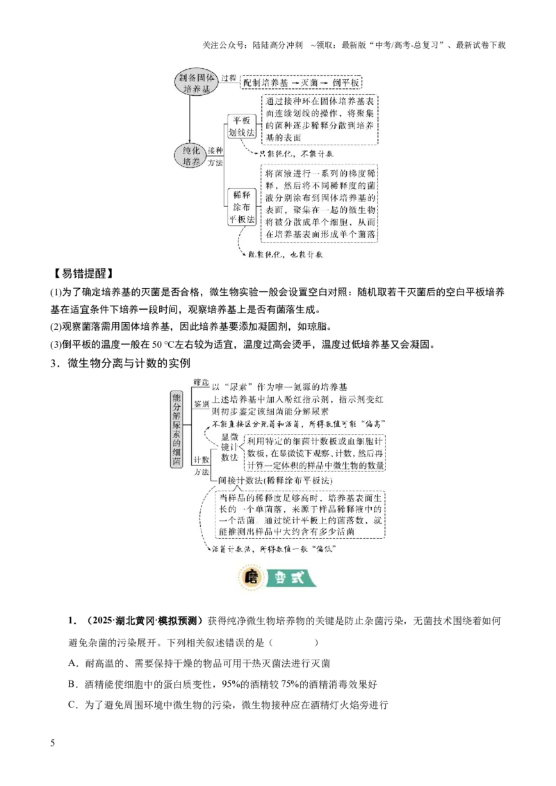 《大题05生物技术与工程（原卷版）_06-生物-高考总复习_三轮冲刺_大题精做冲刺2025年高考生物大题突破+限时集训（新高考通用）》第5页预览
