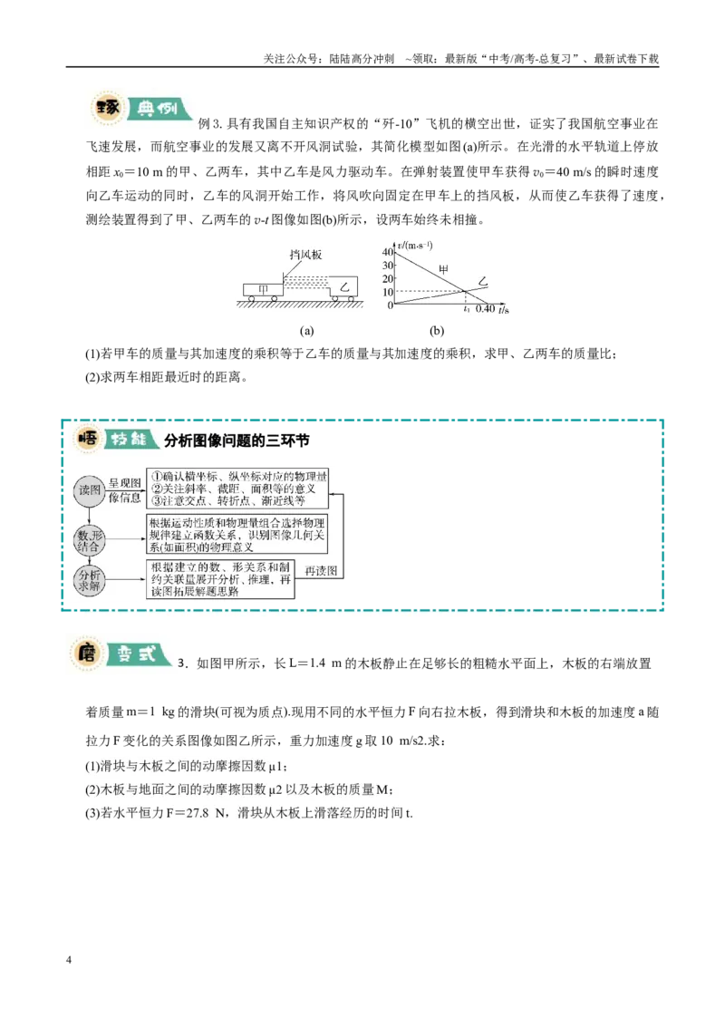 《大题01牛顿运动定律与直线运动（学生版）_04-物理-高考总复习_专项复习_2025年_2025年高考物理大题突破+限时集训（广东专用）》第4页预览