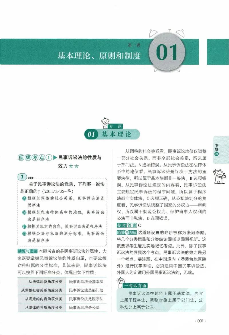 《真题卷-民诉法-刘鹏飞_可搜索_2026法考客观_厚-D_92026HD真题卷合集_真题-民诉法-刘鹏飞》第10页预览