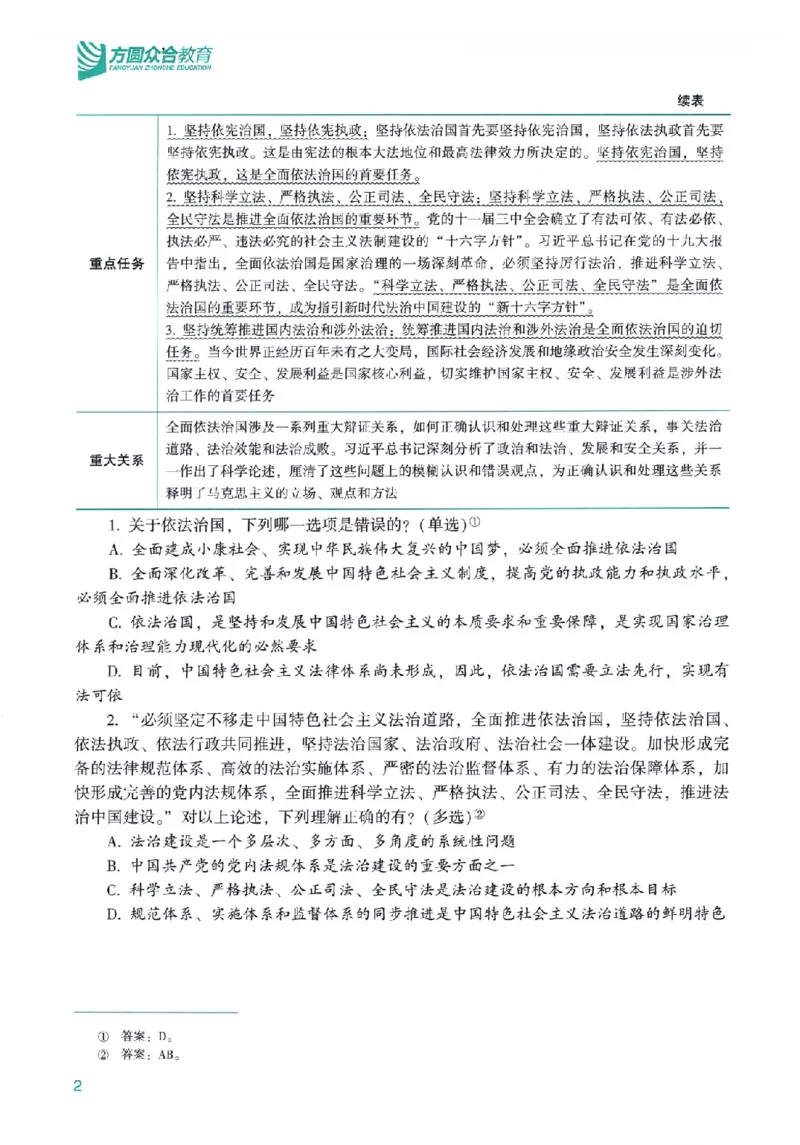 《高端提升-理论法·马峰_2026法考客观_众-H_10高端提升（7月）_00配套讲义（全）》第6页预览