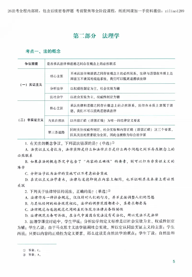 《高端提升-理论法·马峰_2026法考客观_众-H_10高端提升（7月）_00配套讲义（全）》第9页预览