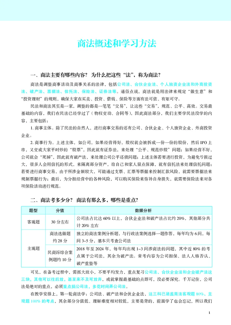 《彩色2026年商法内部讲义_2026法考客观_觉-X_2026JX法考主客一体内部课视频+讲义_26JX法考商法小乔主客一体视频+讲义_00讲义》第4页预览