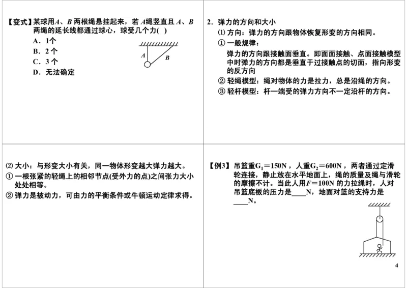 《常见性质力的深入剖析-40b2d3f2760a_学而思高三全套_高三录播课程各种版本_高三一轮二轮_21630=11964高考物理一轮总复习(含动量部分）-于亮61讲_第1讲常见性质力的深入剖析》第4页预览