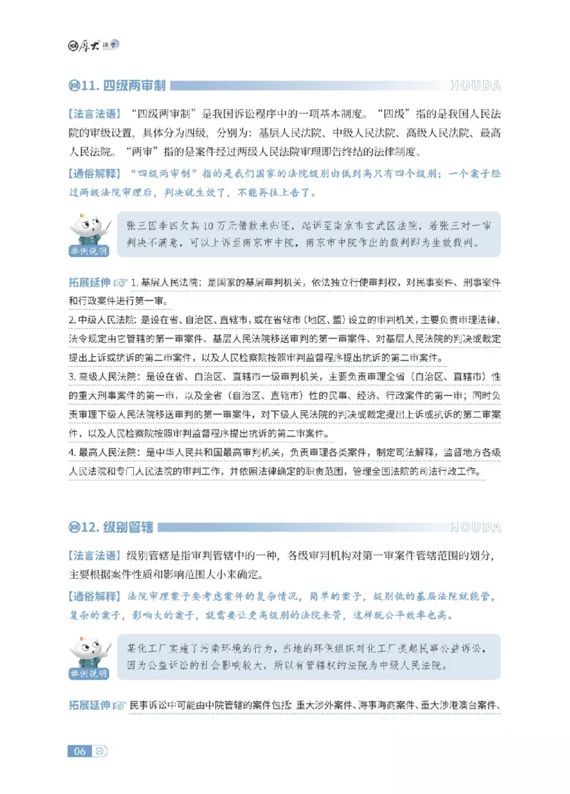 《民诉法名词解释_可搜索_2026法考客观_厚-D_2026HD名词解释合集视频+讲义_OCR讲义+视频2026厚大法考名词解释-民诉张佳》第6页预览