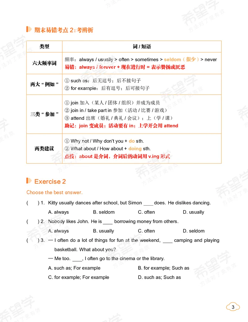 《初一英语培训班学习用书-春上-全国版-S-押题课-正文-a5dc0076d13a_学而思初中1年级_2024春下初一_初一英语培训班(春·全国版·S（5星）)_讲义及拓展资料》第4页预览