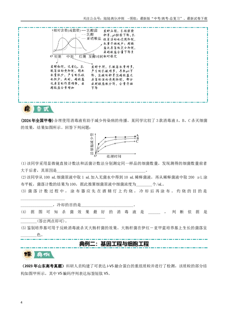 《大题05生物技术与工程类（学生版）_06-生物-高考总复习_专项复习_2025年_2025年高考生物大题突破+限时集训（福建专用）》第4页预览