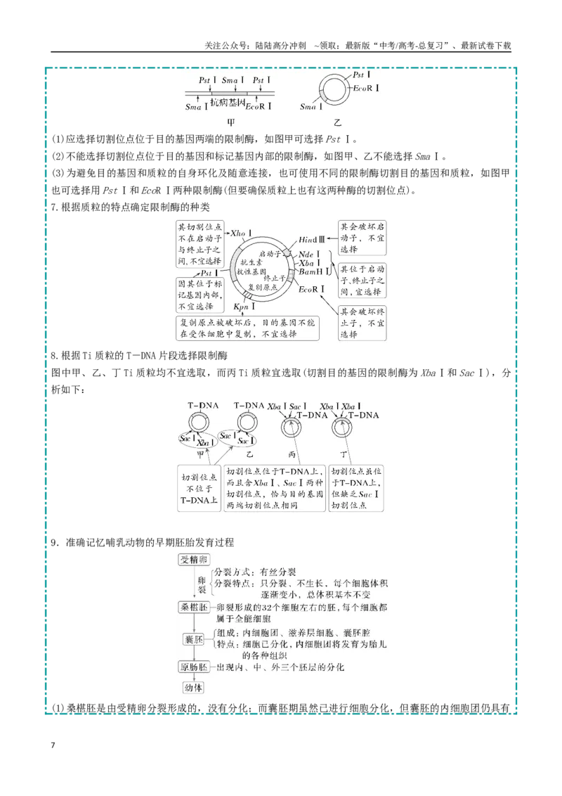 《大题05生物技术与工程类（学生版）_06-生物-高考总复习_专项复习_2025年_2025年高考生物大题突破+限时集训（福建专用）》第7页预览