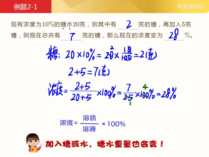 《第4讲_浓度问题（一）笔记-d93a181d707b_小学学而思全套_五年级全套_五年级2020年暑-2021年的直播课_2021年春季课程五年级_04.浓度问题（一）》第5页预览