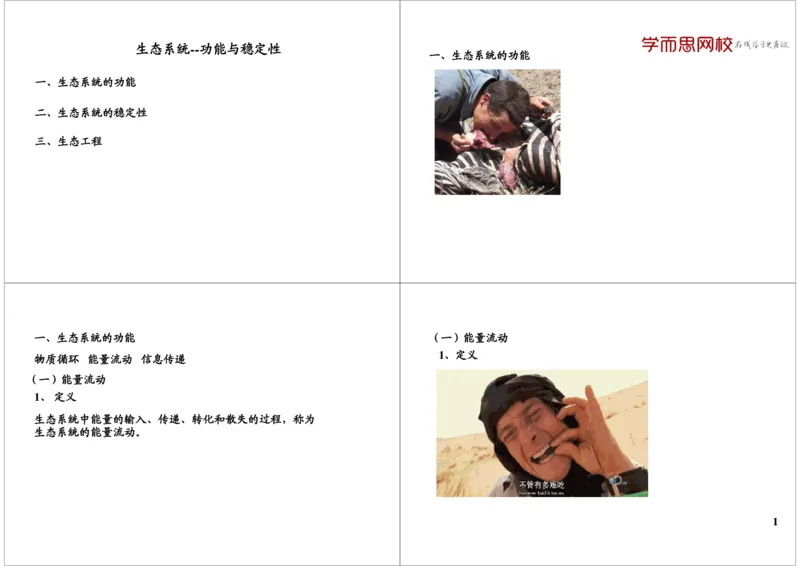 《生态系统--功能与稳定性（一轮下）-a83a7111d130_学而思高三全套_高三录播课程各种版本_高三一轮二轮_29709-56高考生物一轮总复习（必修+选修1、3）》第1页预览