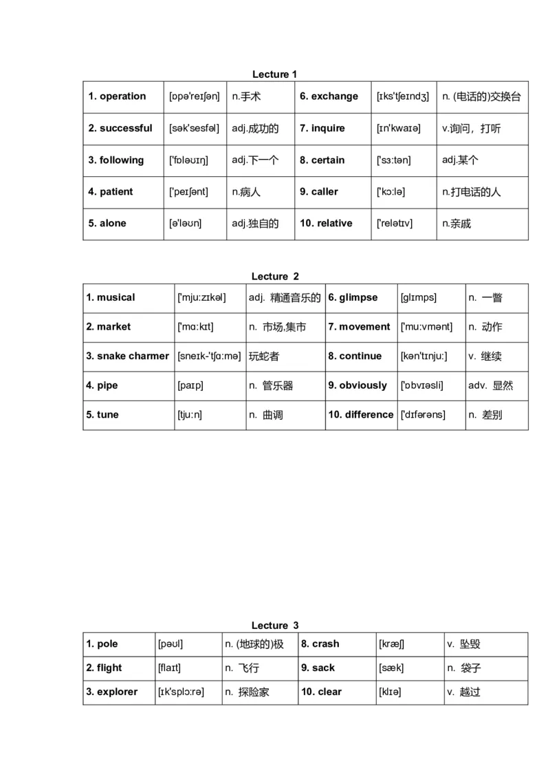 《单词表_单词表-37e3dcafaebb_学而思刘飞飞新概念一二三册_刘飞飞新概念二_04新概念二39单元到56单元》第1页预览
