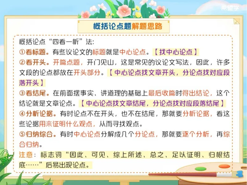 《初三春下第11讲爱豆笔记-e75136bc2938_学而思初中3年级_2024春下初三_01.2024春下初三语文A+班霍婉_12.三轮复习之议论文阅读总复习》第3页预览