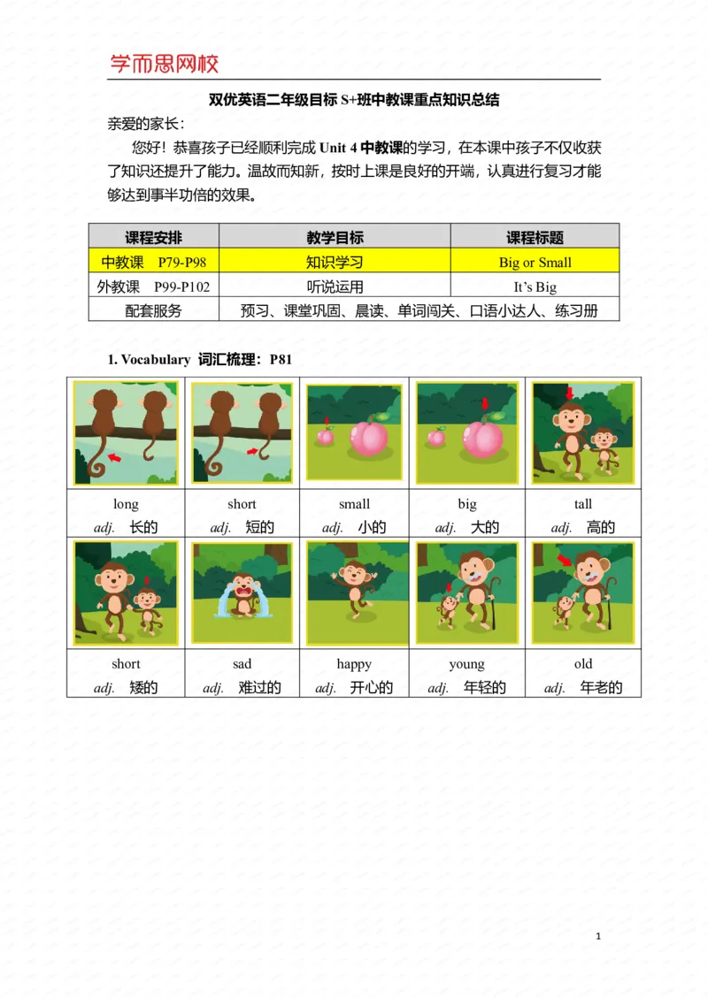 《中教知识总结-103e85fea1b0_小学学而思全套_二年级全套_二年级直播课程_2020年秋季课程二年级_2020秋二年级双优英语s+班吕平_第4讲》第1页预览