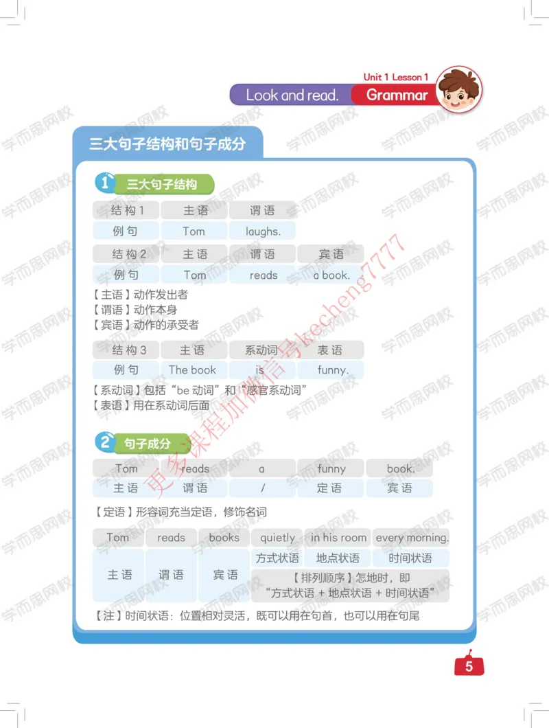 《低清寒五年级双优目标ss班Lv9讲义水印_01-5b9ac2748ef6_小学学而思全套_五年级全套_五年级2020年暑-2021年的直播课_2021年寒假课程五年级_2021寒五年级中外教双优系统课杨雅静完结》第10页预览