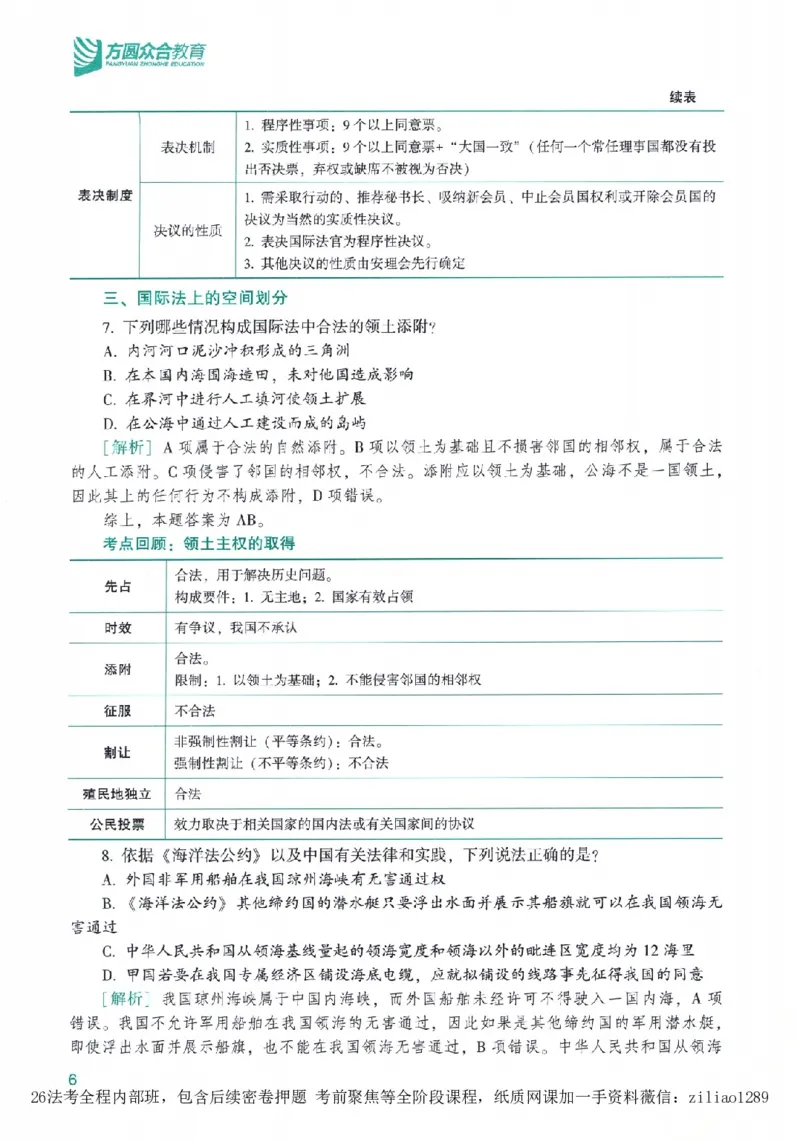 《高端提升-三国法·杨帆_2026法考客观_众-H_10高端提升（7月）_00配套讲义（全）》第10页预览