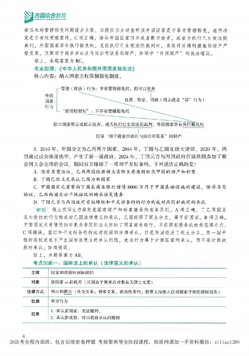 《高端提升-三国法·杨帆_2026法考客观_众-H_10高端提升（7月）_00配套讲义（全）》第8页预览