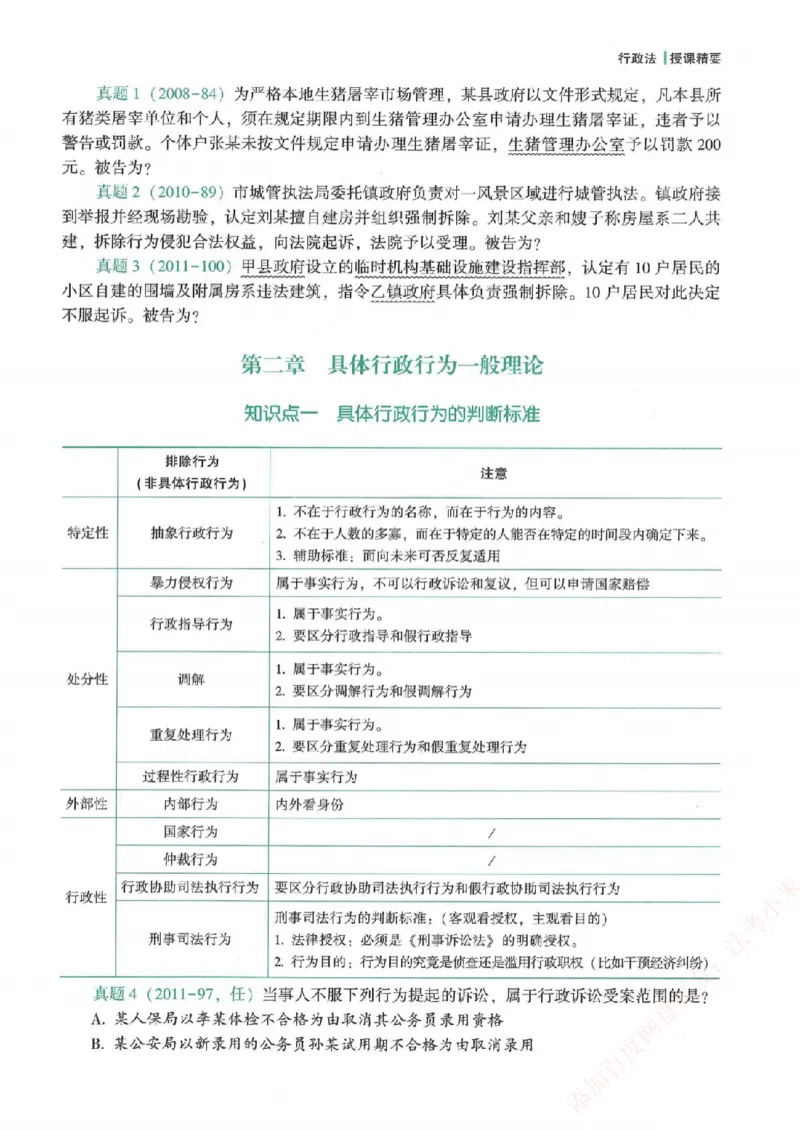 《强化速记-行政法-李佳_2026法考客观_众-H_16强化速记_00.配套讲义》第4页预览