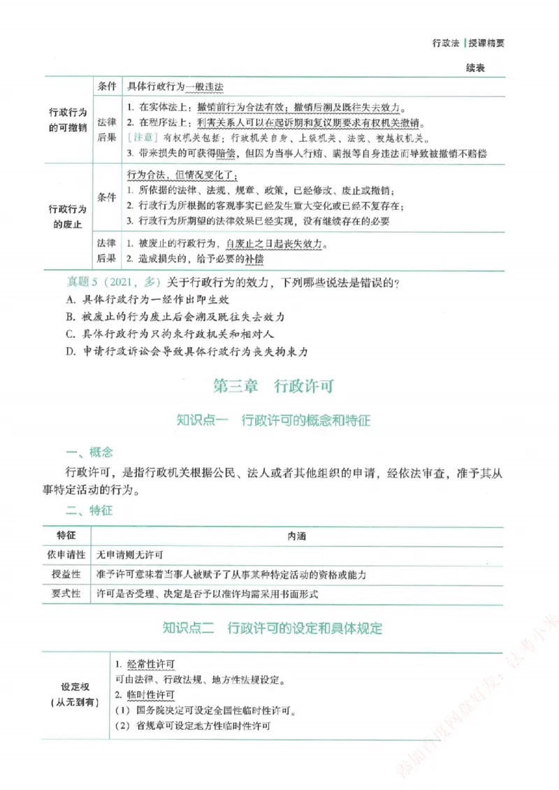 《强化速记-行政法-李佳_2026法考客观_众-H_16强化速记_00.配套讲义》第6页预览