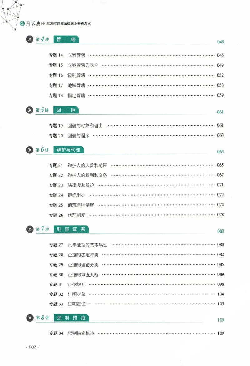 《真题卷-刑诉法-向高甲_可搜索_2026法考客观_厚-D_92026HD真题卷合集_真题-刑诉法-向高甲》第3页预览
