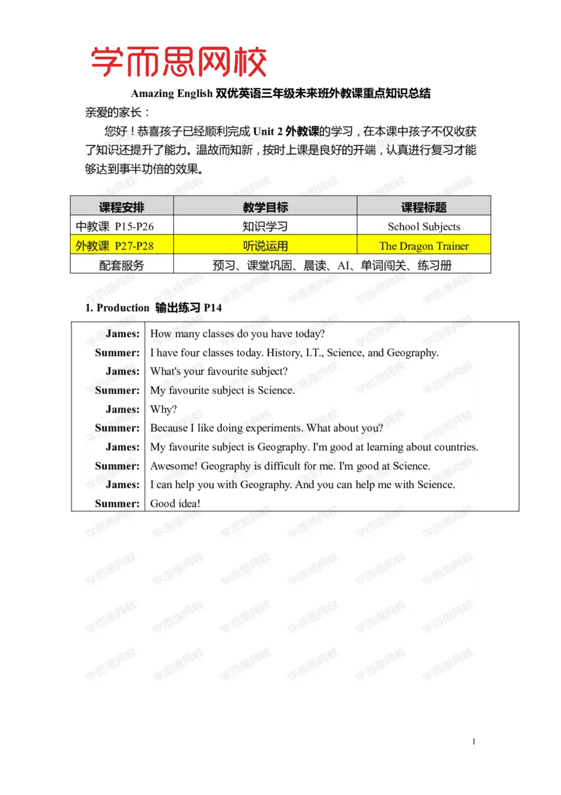 《Lv5-U2-L2重点知识总结-9e85ba60c849_小学学而思全套_三年级全套_三年级直播课_2020年暑假课程三年级_2020年暑假课程三年级英语_暑Lv5-重点知识总结》第1页预览