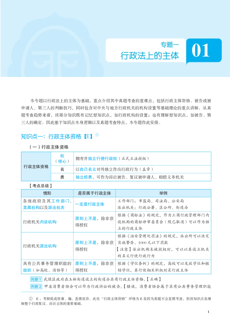 《彩色26年行政法专题讲义-兰燕卓_2026法考客观_觉-X_2026JX法考重难点专题视频+讲义_视频+讲义2026年兰燕卓行政法重难点专题》第4页预览