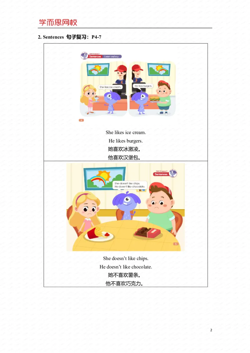 《中教知识总结-c75df5cd28df_小学学而思全套_二年级全套_二年级直播课程_2020年秋季课程二年级_2020秋二年级双优英语s+班吕平_第5讲》第2页预览