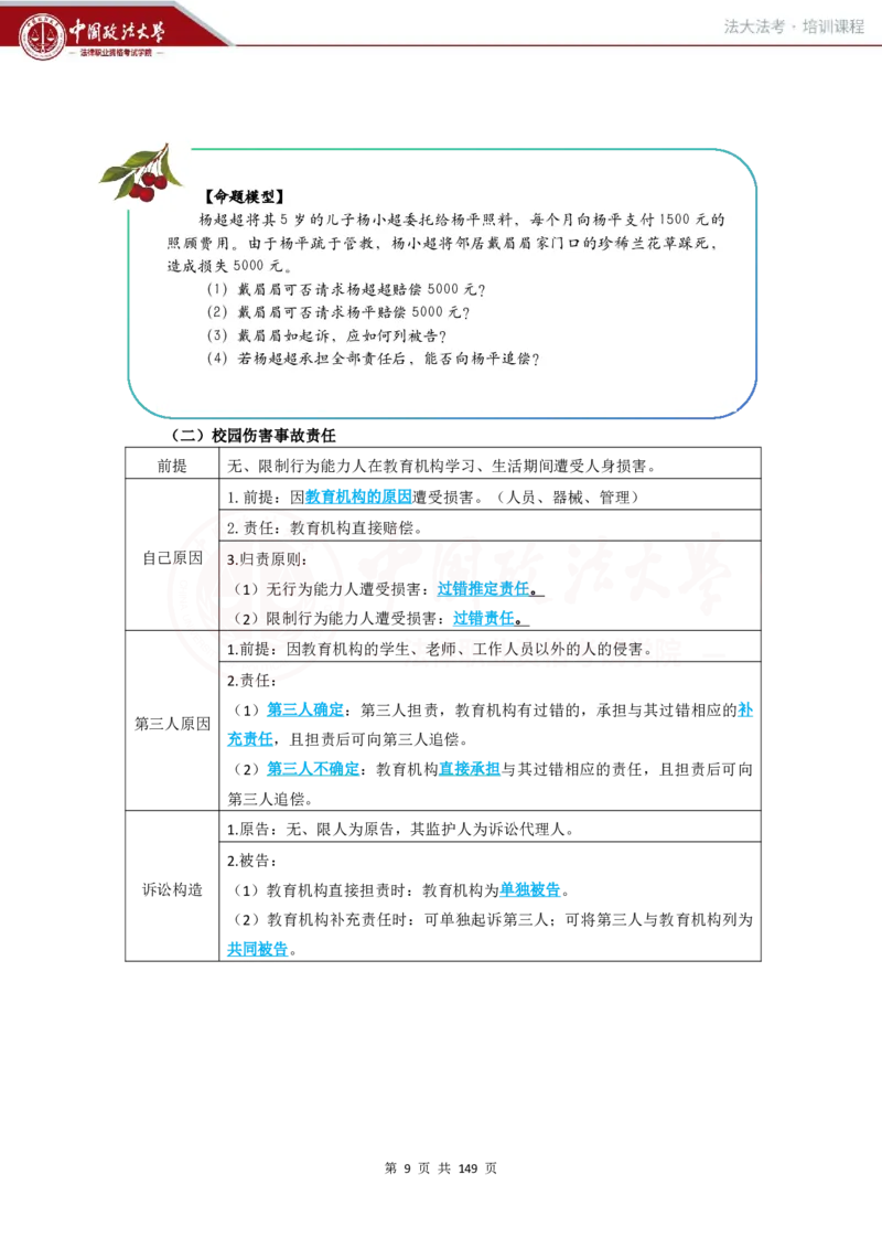 《提高阶段-民法讲义-李劲松_2026法考客观_法-D_072026法大法考客观提高阶段_视频+讲义2026法大法考客观提高阶段民法-李劲松01-07》第8页预览