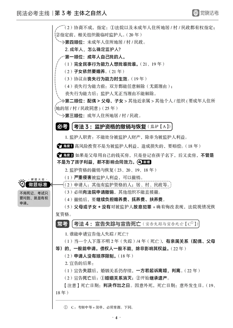 《黑白26年民法必考主线_2026法考客观_觉-X_0926JX客观考前冲刺-必考主线课程_02.2026年民法必考主线（李劲松）》第8页预览