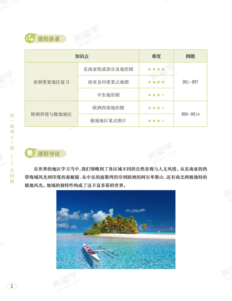 《初一地理培训班学习用书-春下-全国版A加-讲义1-正文-ea90178503f8_学而思初中1年级_2024春下初一_初一地理培训班（春下·全国版·A+）_讲义及拓展资料》第8页预览