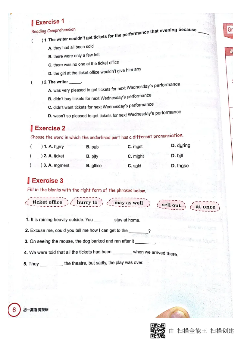 《新概念英语二第8.9单元-9b81d7c46920_学而思刘飞飞新概念一二三册_刘飞飞新概念二_02:新二直播L10~L32_初一秋英语讲义》第4页预览