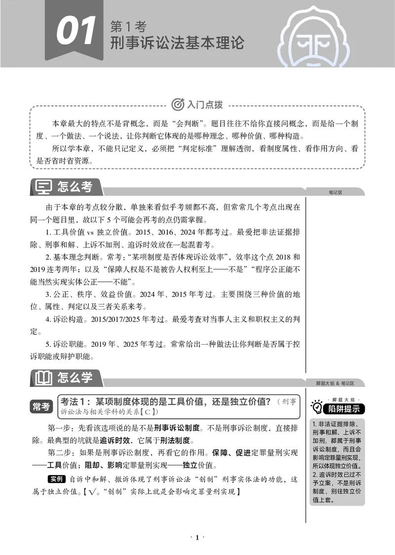 《黑白26年刑诉必考主线_2026法考客观_觉-X_0926JX客观考前冲刺-必考主线课程_06.2026年刑诉必考主线（肖沛权）》第6页预览