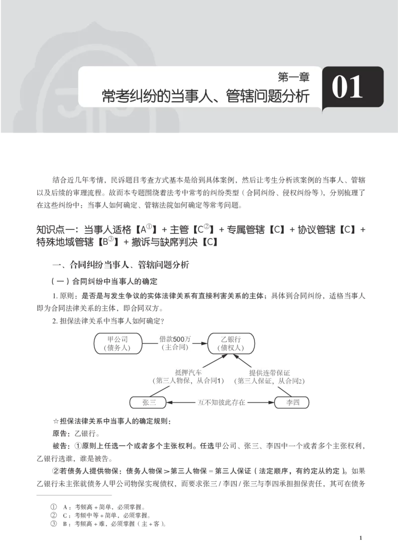 《黑白26民诉重难点专题讲义_2026法考客观_觉-X_2026JX法考重难点专题视频+讲义_视频+讲义2026年曲无忆民诉重难点专题》第4页预览