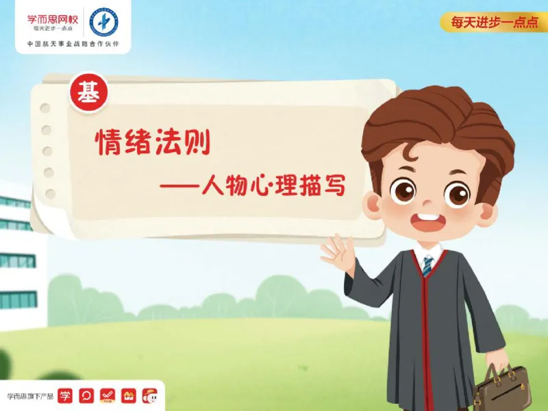 《四年级第十四讲《心理描写》-977b5e3b656c_小学学而思全套_四年级全套_四年级2020年暑-2021年的直播课_2020年秋季课程四年级_2020年秋季课程四年级语文_第14课作情绪法则——人物心理描写》第1页预览