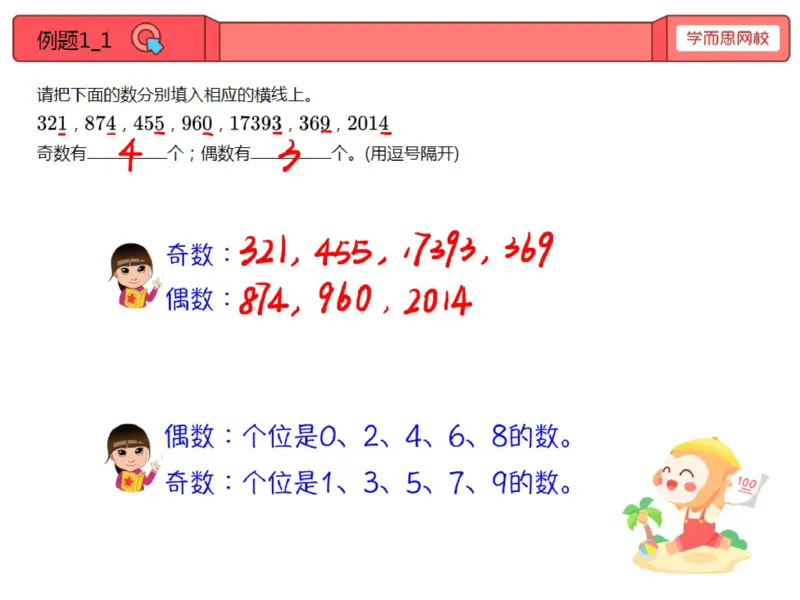 《第2讲_奇数与偶数笔记-263101018b4b_小学学而思全套_三年级全套_三年级直播课_2020年秋季课程三年级_2020年秋季课程三年级数学_第二讲资料》第1页预览