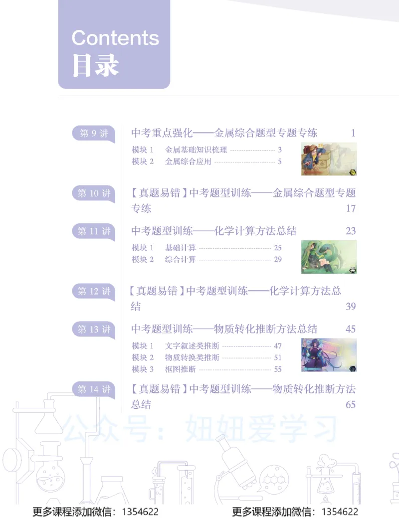 《初三化学学习用书-春下-全国版S-讲义2_Password_Removed-29a2aedec8b4_学而思初中3年级_2024春下初三_08.2024春下初三化学S班陈潭飞》第2页预览